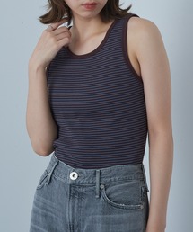 Healthknit | 【Healthknit】Tubular American sleeve Tanktop ボーダー タンクトップ ヘルスニット(タンクトップ)