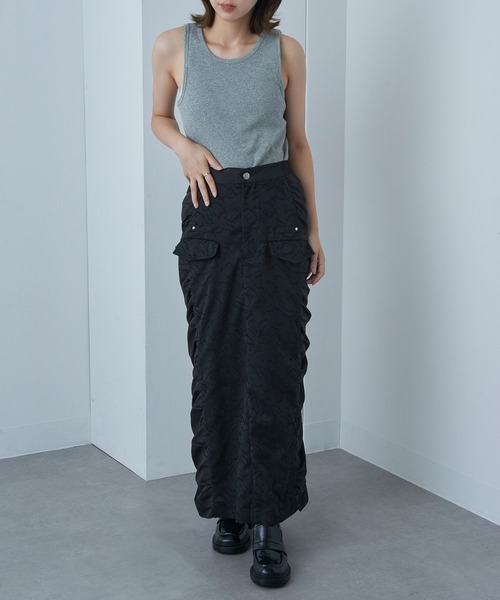 Healthknit(ヘルスニット)の「【Healthknit】Tubular American sleeve Tanktop ボーダー タンクトップ ヘルスニット(タンクトップ・レディース・ライトブルー/カーキ/アイボリー/ヘザーグレー・FREE)」の22枚目の写真