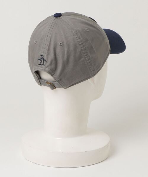 Penguin by Munsingwear（ペンギン バイ マンシングウェア）の「TWO TONE BASEBALL CAP（キャップ・メンズ・ベージュ/グレー・F）」の8枚目の写真