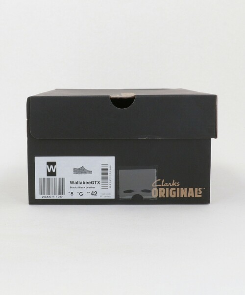 Clarks Originals＞ワラビー レザー ゴアテックス シューズ（モカシン