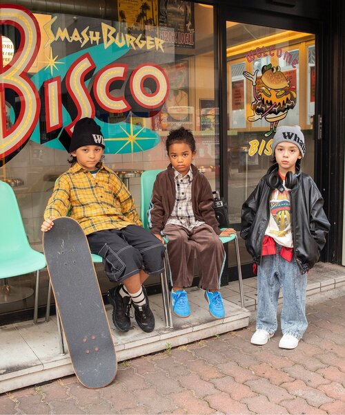 BREEZE（ブリーズ）の「ロゴビーニー（ニットキャップ/ビーニー・キッズ・ブラック/グレー・50/54/58）」の12枚目の写真