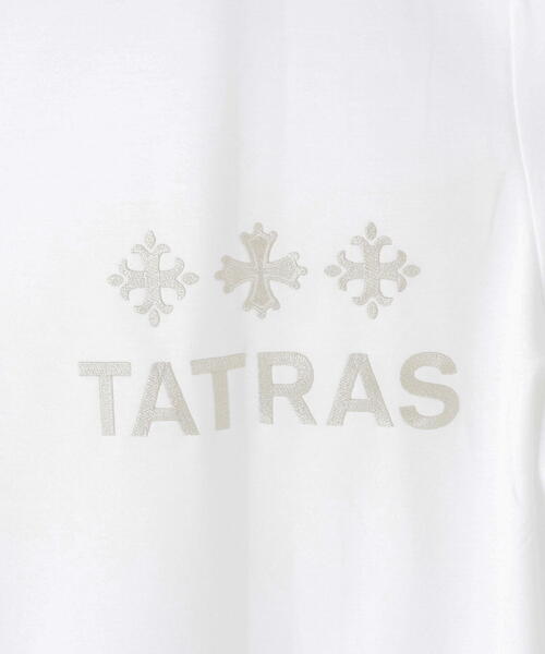TATRAS(タトラス)の「TATRAS(タトラス) BELECI ベレチ【2026年秋冬入荷モデル】(Tシャツ/カットソー・メンズ・ホワイト/ブラック・4/1/3/2)」の4枚目の写真