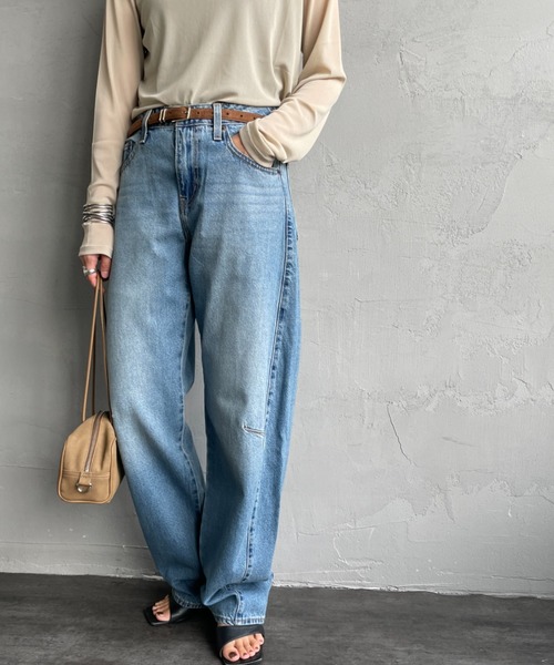 LEVI'S/リーバイス] BAGGY DAD バレルレッグデニム（デニムパンツ