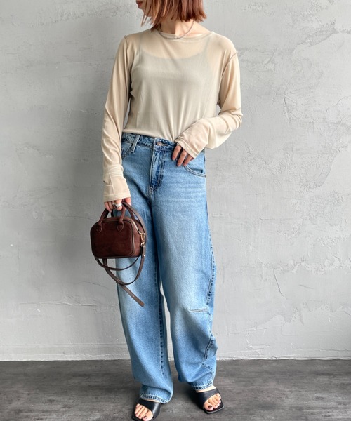Levi's（リーバイス）の「[LEVI’S/リーバイス] BAGGY DAD バレルレッグデニム（デニムパンツ・レディース・インディゴブルー/ブラック・25/26/27）」の20枚目の写真