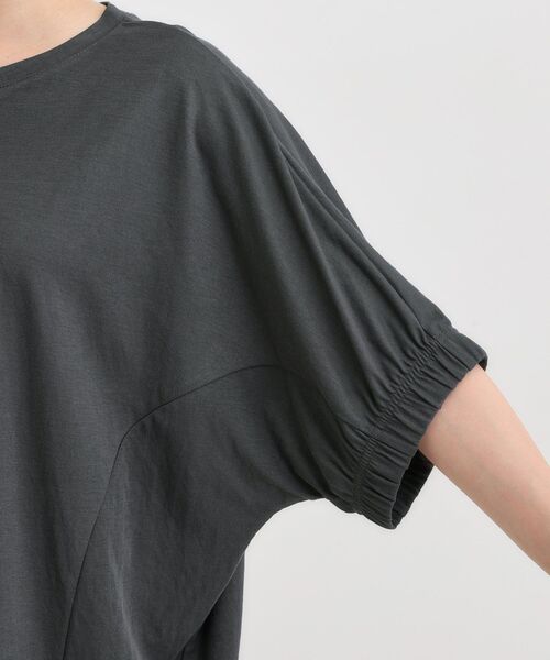 SHOO・LA・RUE(シューラルー)の「【S-LL/体型カバー】さらさらタッチが心地よい コクーンシルエットチュニック(チュニック・レディース・ライトグレー/ブルー/チャコールグレー・04/03/02/01)」の20枚目の写真