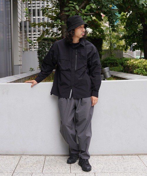 CMF OUTDOOR GARMENT(シーエムエフアウトドアガーメント)の「CMF OUTDOOR GARMENT/シーエムエフ アウトドアガーメント 別注 G.W SHIRTS(シャツ/ブラウス・メンズ・ブラック/グレー・L/XL/M)」の8枚目の写真