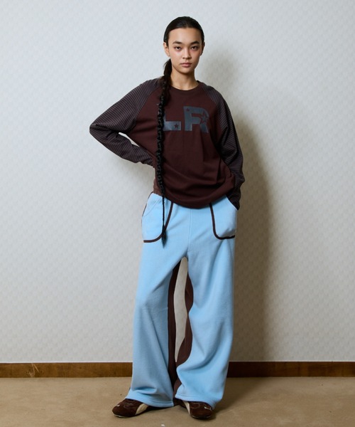 LUVISTRUE(ラヴイズトゥルー)の「GT STAR LR TEE(Tシャツ/カットソー・レディース・チャコール/ブラウン/ブラック・FREE)」の12枚目の写真