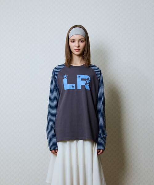 LUVISTRUE(ラヴイズトゥルー)の「GT STAR LR TEE(Tシャツ/カットソー・レディース・チャコール/ブラウン/ブラック・FREE)」の15枚目の写真