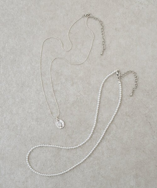 BEARDSLEY（ビアズリー）の「シンプル2WAYネックレス（ネックレス・レディース・シルバー・FREE）」の9枚目の写真