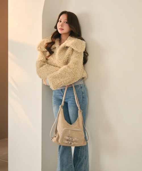 titty&Co. プードルコート　アイボリー セール】プードルコート（その他アウター）｜TITTY&CO.（ティティー