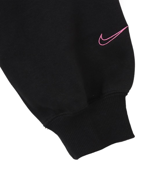 NIKE(ナイキ)の「NIKE AS W NSW PHNX FLC LOGO MOCK NE / ナイキ ウィメンズ NSW PHNX モック フリース L/S トップロゴ NE 【SP】(スウェット・レディース・ブラック/ピンク・S/M/L)」の12枚目の写真