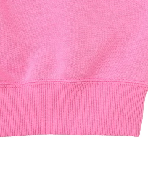 NIKE(ナイキ)の「NIKE AS W NSW PHNX FLC LOGO MOCK NE / ナイキ ウィメンズ NSW PHNX モック フリース L/S トップロゴ NE 【SP】(スウェット・レディース・ブラック/ピンク・S/M/L)」の6枚目の写真