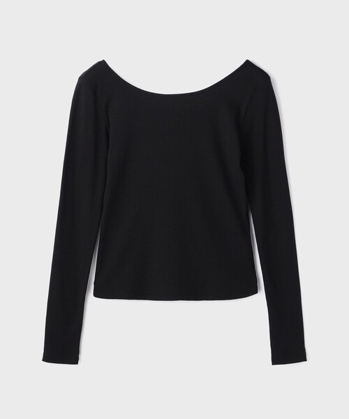 Diagram(ダイアグラム)の「ウールコットンテレコトップ(Tシャツ/カットソー・レディース・ブラウン/グレー/ブラック・36)」の13枚目の写真