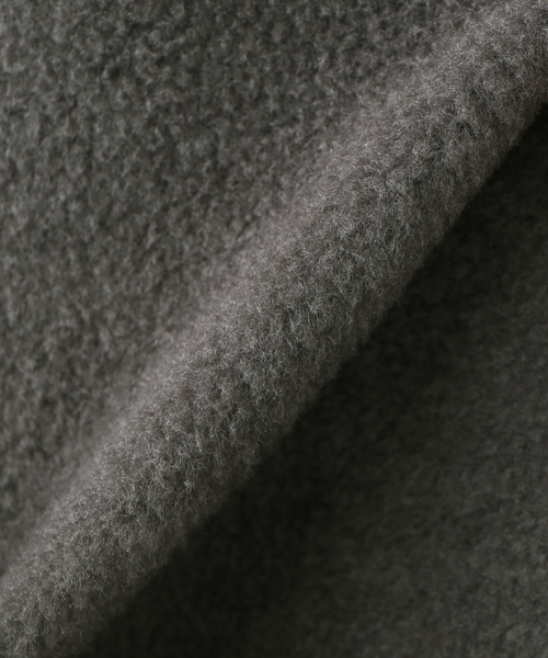 ORCIVAL（オーシバル）の「《追加》ORCIVAL/オーシバル フリースカーディガン #OR-C0378（カーディガン/ボレロ・レディース・チャコールグレー/キャメル/ブラック・FREE）」の11枚目の写真