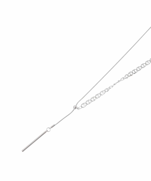 a.v.v（アーヴェヴェ）の「スライドチェーンネックレス（ネックレス・レディース・シルバー/ゴールド・38）」の15枚目の写真