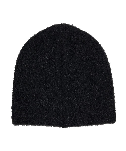 ROXY（ロキシー）の「FLUFFY BEANIE /ロキシーロゴワンポイントシャギーニット帽・ビーニー（ニットキャップ/ビーニー・レディース・ベージュ/ピンク/ホワイト/ブラック/グレー・FREE）」の10枚目の写真