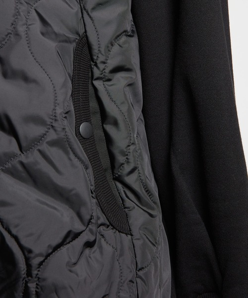 gomme（ゴム）の「アーミーキルト　ビッグカラージャケット（その他アウター・レディース・ブラック・MEDIUM）」の15枚目の写真