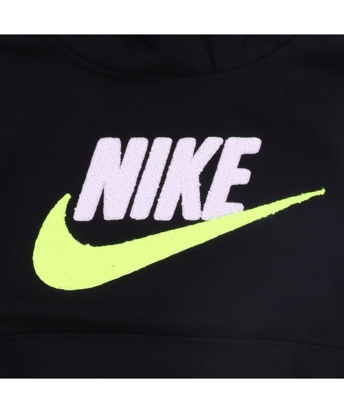 NIKE(ナイキ)の「ナイキ NIKE NKN CLUB CHENILLE PO HOODY(スウェット・キッズ・ブラック/ライトグレー・120cm/105cm/115cm/110cm)」の7枚目の写真