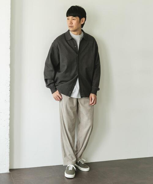 URBAN RESEARCH DOORS(アーバンリサーチドアーズ)の「『イージーケア』『UR TECH』コーデュロイイージートラウザー(その他パンツ・メンズ・ベージュ系その他/ブラック/チャコールグレー・SMALL/LARGE/MEDIUM)」の6枚目の写真