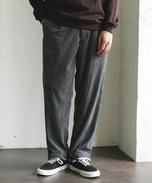 URBAN RESEARCH DOORS(アーバンリサーチドアーズ)の「『イージーケア』『UR TECH』コーデュロイイージートラウザー(その他パンツ・メンズ・ベージュ系その他/ブラック/チャコールグレー・SMALL/LARGE/MEDIUM)」の19枚目の写真