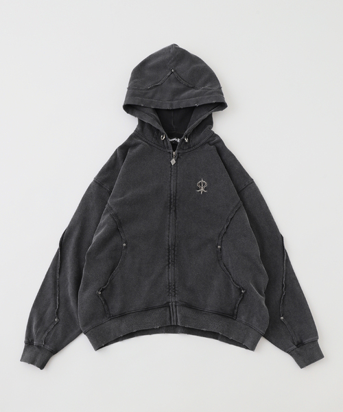 SUPPLIER / サプライヤー SWITCHING PIERCED ZIP HOODIE V2（パーカー