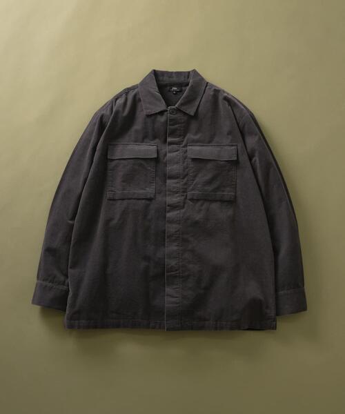 ITEMS URBANRESEARCH（アイテムズ アーバンリサーチ）の「Souplement Corduroy Jacket（ブルゾン・メンズ・ブラウン/ブラック/チャコールグレー・LARGE/MEDIUM）」の3枚目の写真