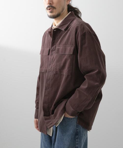ITEMS URBANRESEARCH（アイテムズ アーバンリサーチ）の「Souplement Corduroy Jacket（ブルゾン・メンズ・ブラウン/ブラック/チャコールグレー・LARGE/MEDIUM）」の8枚目の写真