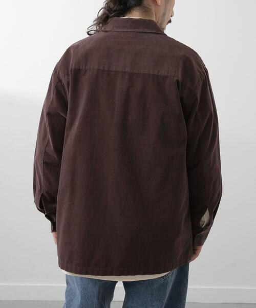 ITEMS URBANRESEARCH（アイテムズ アーバンリサーチ）の「Souplement Corduroy Jacket（ブルゾン・メンズ・ブラウン/ブラック/チャコールグレー・LARGE/MEDIUM）」の9枚目の写真