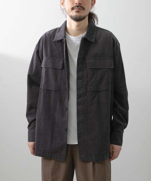 ITEMS URBANRESEARCH（アイテムズ アーバンリサーチ）の「Souplement Corduroy Jacket（ブルゾン・メンズ・ブラウン/ブラック/チャコールグレー・LARGE/MEDIUM）」の15枚目の写真