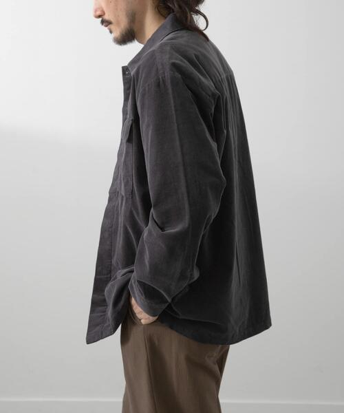 ITEMS URBANRESEARCH（アイテムズ アーバンリサーチ）の「Souplement Corduroy Jacket（ブルゾン・メンズ・ブラウン/ブラック/チャコールグレー・LARGE/MEDIUM）」の17枚目の写真