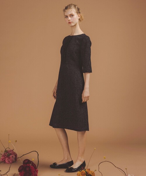 TOCCA(トッカ)の「MIST TWEED ドレス(ワンピース・レディース・ピンク系5/ブラック系5・0/2/4/6)」の17枚目の写真