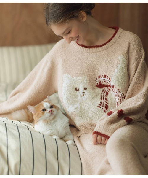 キャットホイップリーパジャマ（ルームウェア/パジャマ）｜PEACH