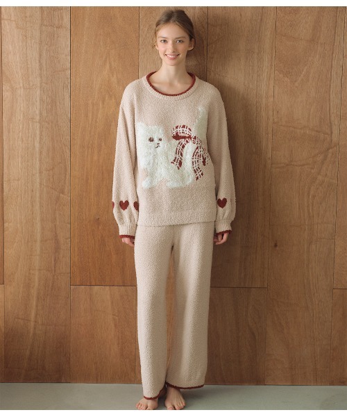 ピーチジョン　ホイップリーキャットパジャマ キャットホイップリーパジャマ（ルームウェア/パジャマ）｜PEACH JOHN