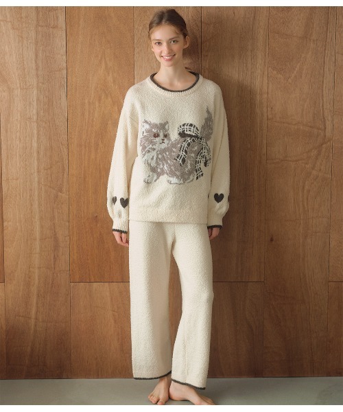 キャットホイップリーパジャマ（ルームウェア/パジャマ）｜PEACH JOHN