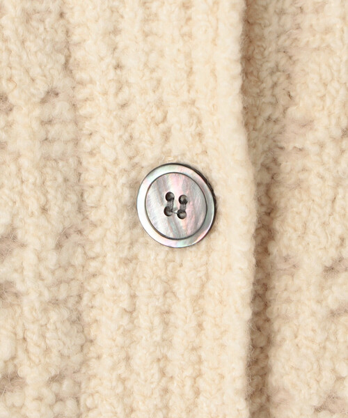 WALANCE | クロシェ ダブルニットカーディガン WOMEN（カーディガン