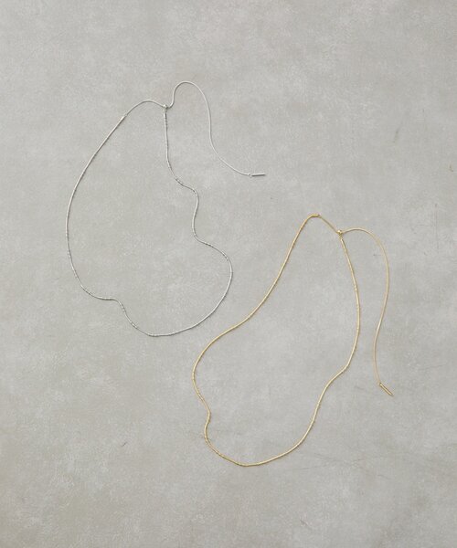 SHENERY(シーナリー)の「トリオボールスライドネックレス(ネックレス・レディース・シルバー/ゴールド・FREE)」の2枚目の写真