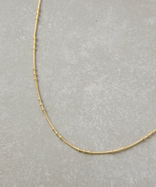 SHENERY(シーナリー)の「トリオボールスライドネックレス(ネックレス・レディース・シルバー/ゴールド・FREE)」の4枚目の写真