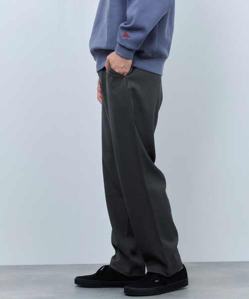 URBAN COLLECTION（アーバンコレクション）の「URBAN COLLECTION　ラクウールライクパンツ（その他パンツ・メンズ・チャコールグレー/ブラック・M/XL/L）」の6枚目の写真