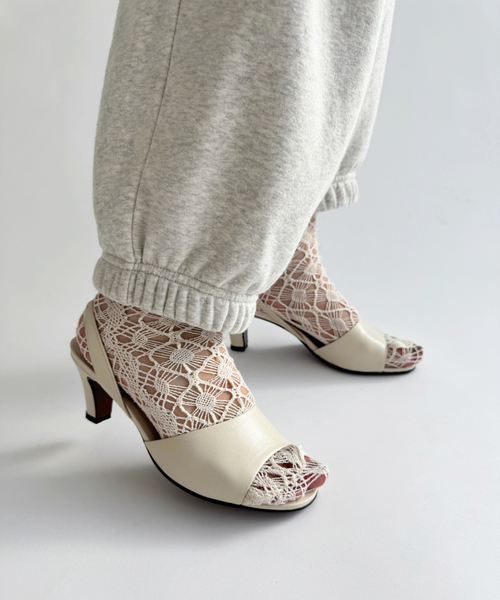 セール】【EUCHRONIA/ユークロニア】Stretch lace socks（ソックス