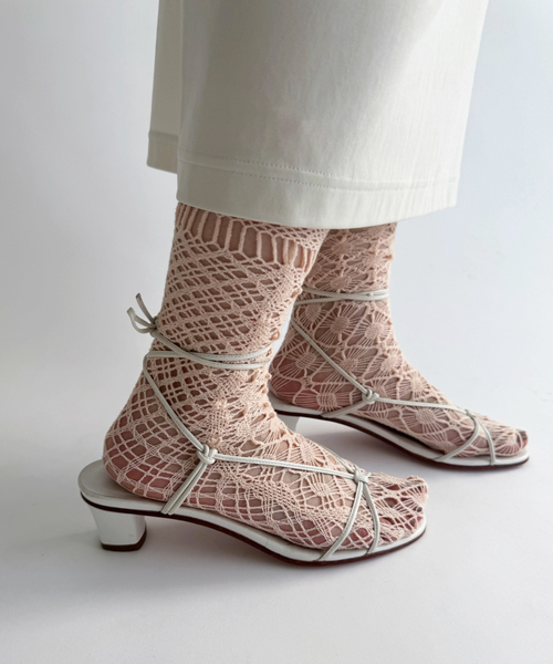 セール】【EUCHRONIA/ユークロニア】Stretch lace socks（ソックス