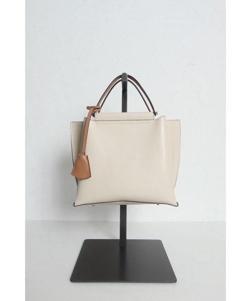 tocco closet（トッコ　クローゼット）の「２ＷＡＹショルダー＆キーチャーム付きバッグ（ショルダーバッグ・レディース・アイボリー/ブラック・M）」の12枚目の写真