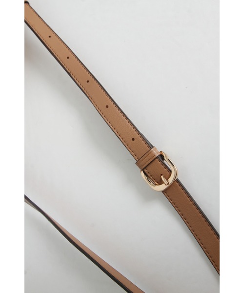 tocco closet（トッコ　クローゼット）の「２ＷＡＹショルダー＆キーチャーム付きバッグ（ショルダーバッグ・レディース・アイボリー/ブラック・M）」の17枚目の写真