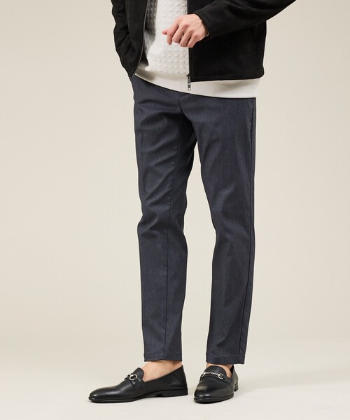 ABAHOUSE GRAY（アバハウスグレイ）の「【ハイパーストレッチ】ツイル柄 イージースラックス（スラックス・メンズ・チャコールグレー/ブラック/グレイッシュベージュ/ネイビー/ベージュ・44/46/48/50）」の5枚目の写真