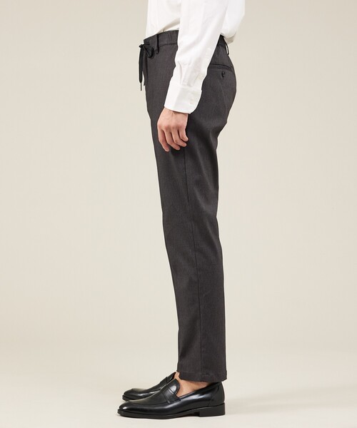 ABAHOUSE GRAY（アバハウスグレイ）の「【ハイパーストレッチ】ツイル柄 イージースラックス（スラックス・メンズ・チャコールグレー/ブラック/グレイッシュベージュ/ネイビー/ベージュ・44/46/48/50）」の7枚目の写真