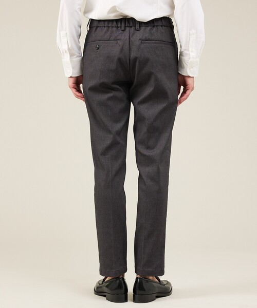 ABAHOUSE GRAY（アバハウスグレイ）の「【ハイパーストレッチ】ツイル柄 イージースラックス（スラックス・メンズ・チャコールグレー/ブラック/グレイッシュベージュ/ネイビー/ベージュ・44/46/48/50）」の8枚目の写真