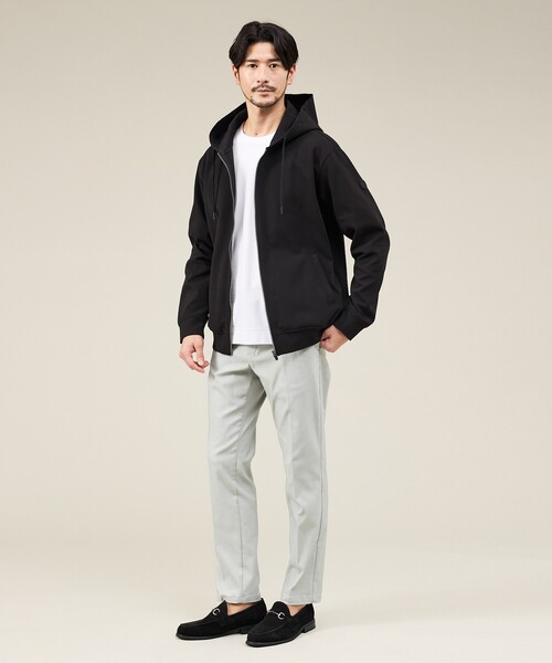 ABAHOUSE GRAY（アバハウスグレイ）の「【ハイパーストレッチ】ツイル柄 イージースラックス（スラックス・メンズ・チャコールグレー/ブラック/グレイッシュベージュ/ネイビー/ベージュ・44/46/48/50）」の22枚目の写真