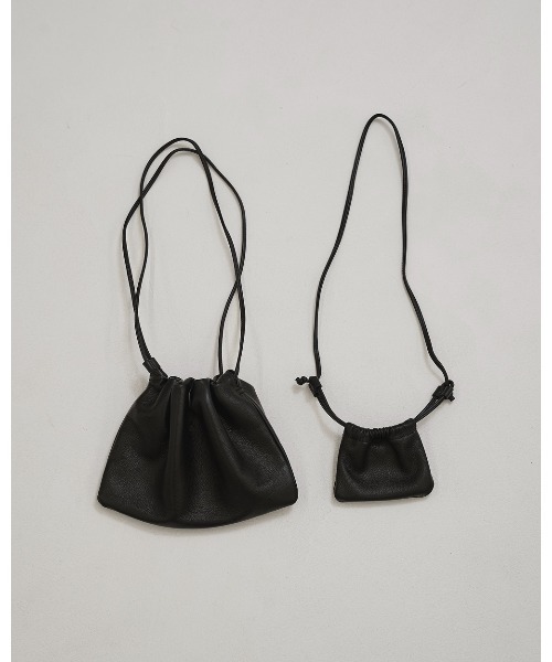 TODAYFUL(トゥデイフル)の「Leather Compact Purse(ショルダーバッグ・レディース・ブラック/ダークブラウン・FREE)」の9枚目の写真