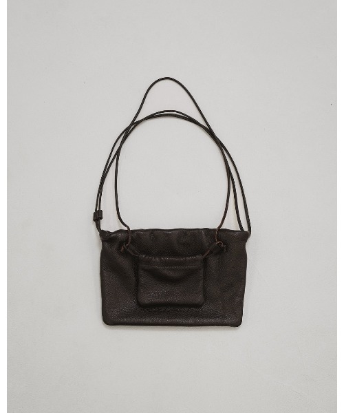 TODAYFUL(トゥデイフル)の「Leather Compact Purse(ショルダーバッグ・レディース・ブラック/ダークブラウン・FREE)」の10枚目の写真