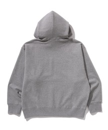 【初期】BAPE グレー ロゴ刺繍風パーカー 2025年最新】A BATHING APE 柄・デザイン：刺繍 メンズ パーカー