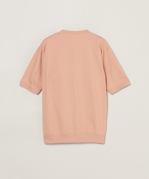 three dots(スリードッツ)の「オーガニックコットン スウェットシャツ(スウェット・メンズ・ピンク/イエロー・MEDIUM/LARGE)」の3枚目の写真
